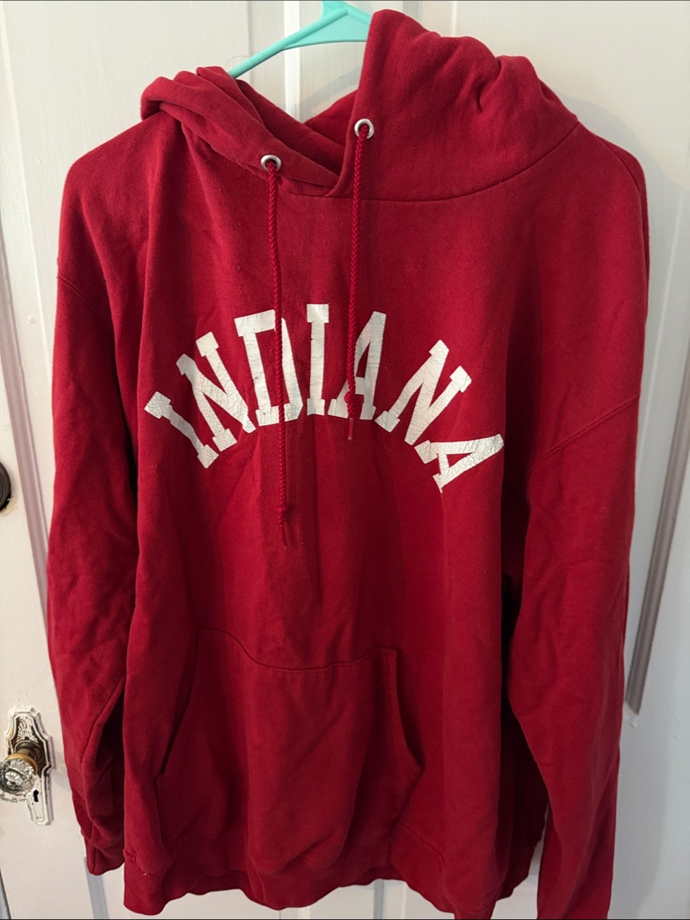 Champion Red Authentic Athleticwear Pullover Hoodie